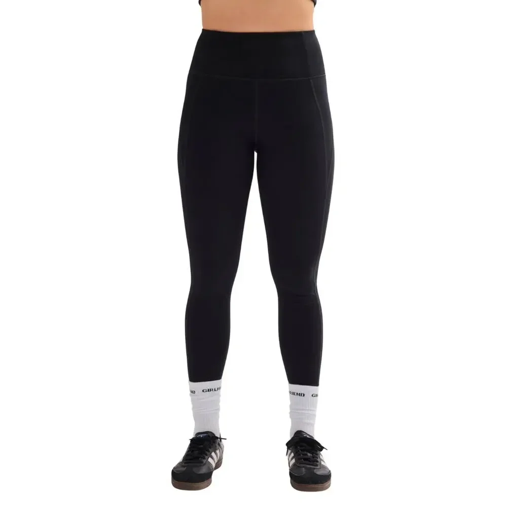 Girlfriend Collective Leggings Womens Black Compressive‎ High Rise Athletic Gym
